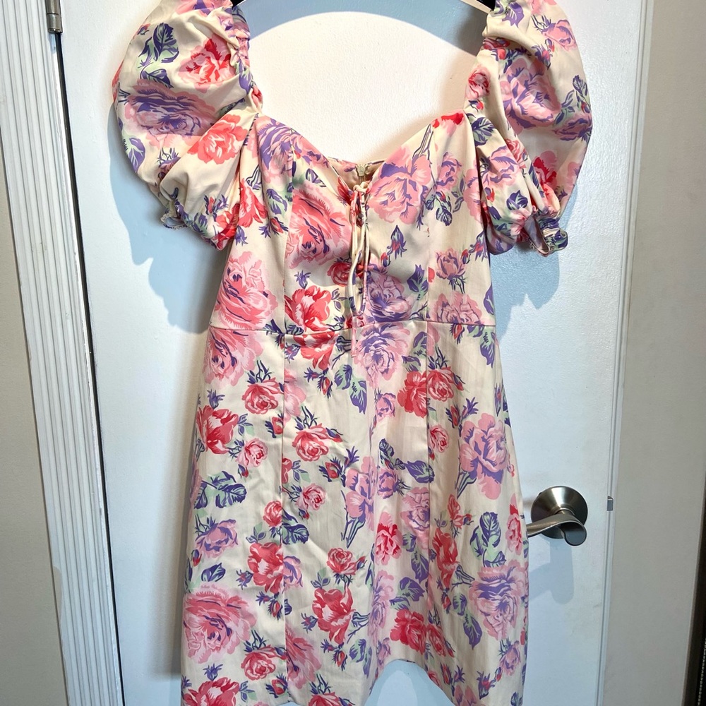 ZARA Floral Mini Dress